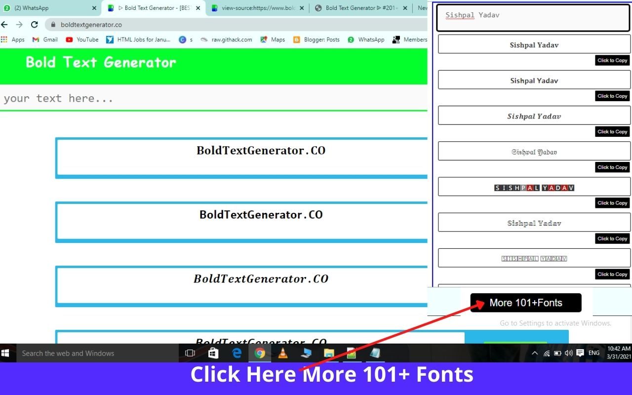 Bold Text Generator ᐈ #201+ Fancy Text Font截图1