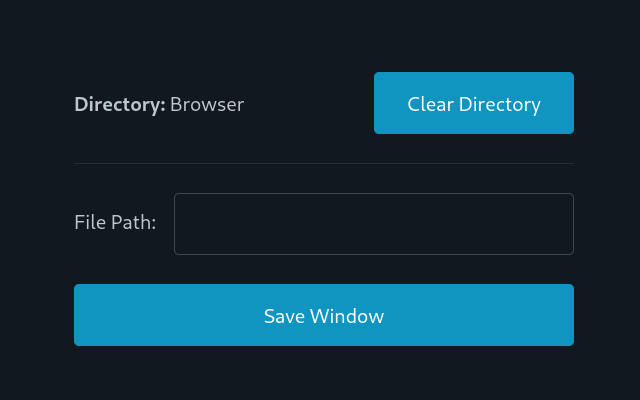 Browser Interface截图1
