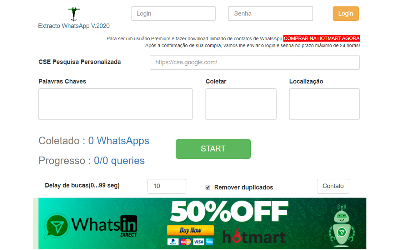 Extractor WhatsApp V.2020截图2