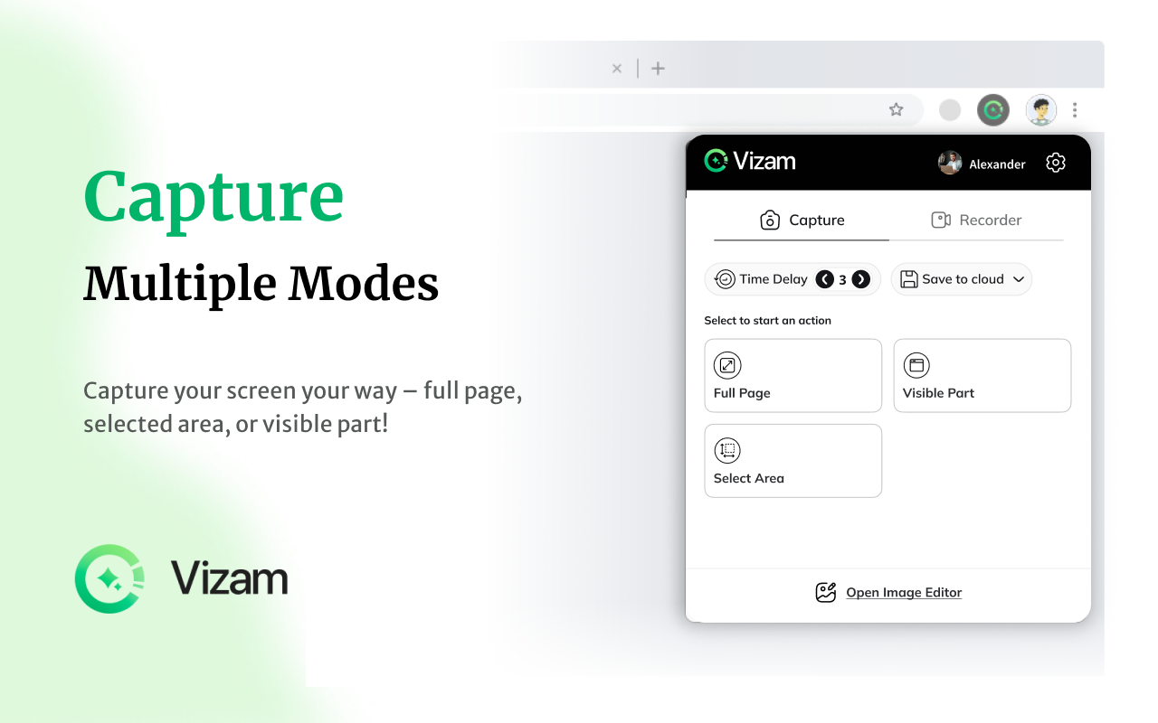 Vizam - Screenshot & Video capture tool截图3