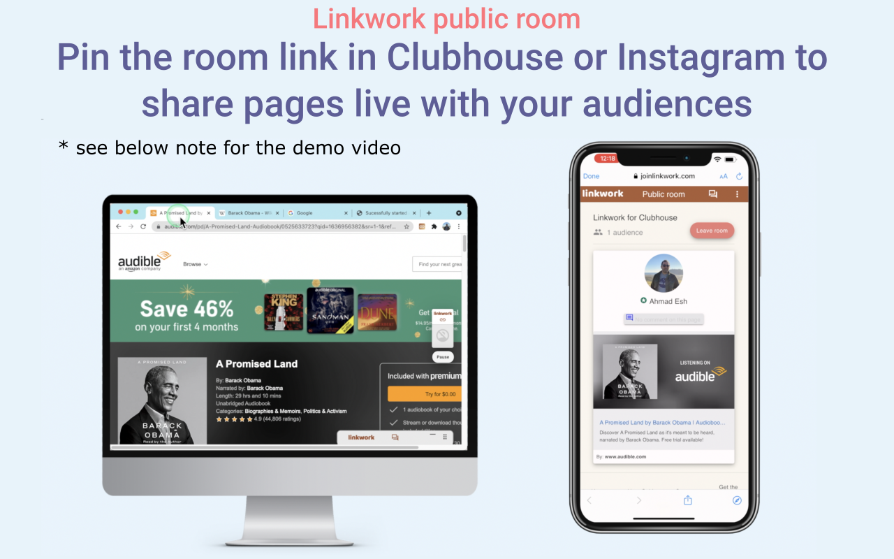 Linkwork - collaborative web browsing截图2