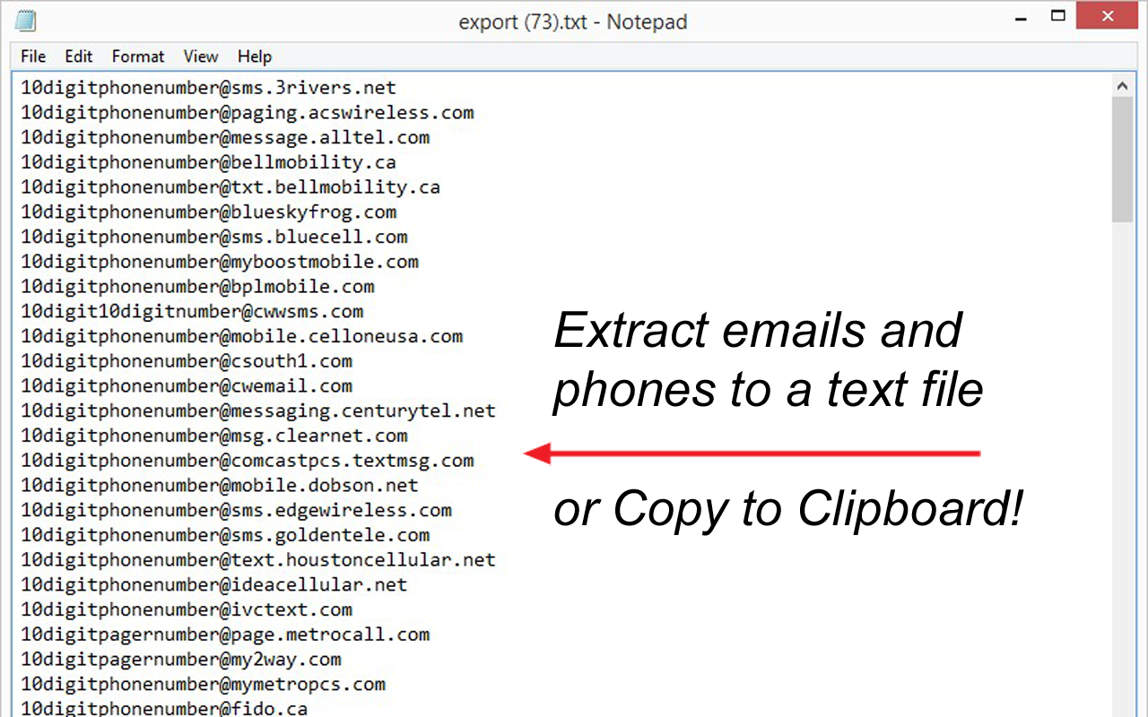 Email Exporter截图1