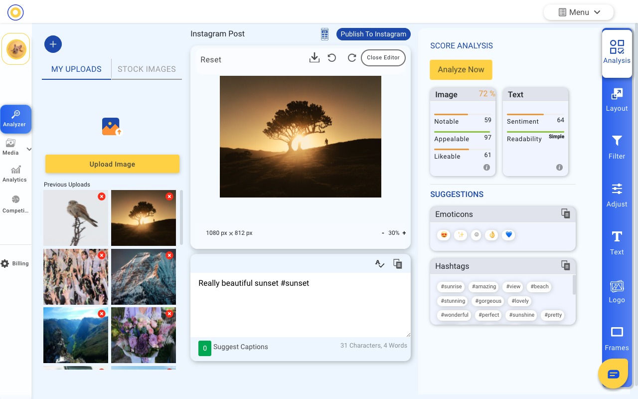 Engazo - Content Analyzer, Image Downloader截图2