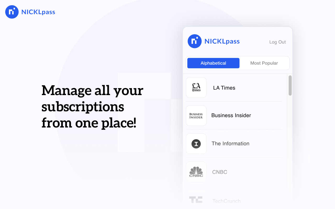 NICKLpass - No news paywalls, Save money截图2