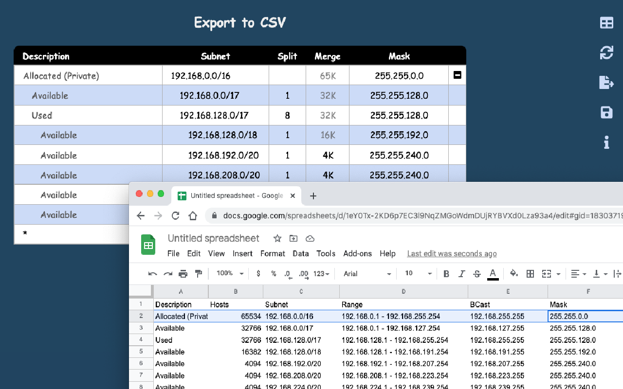 Flex Subnetting - Subnet Calculator截图6