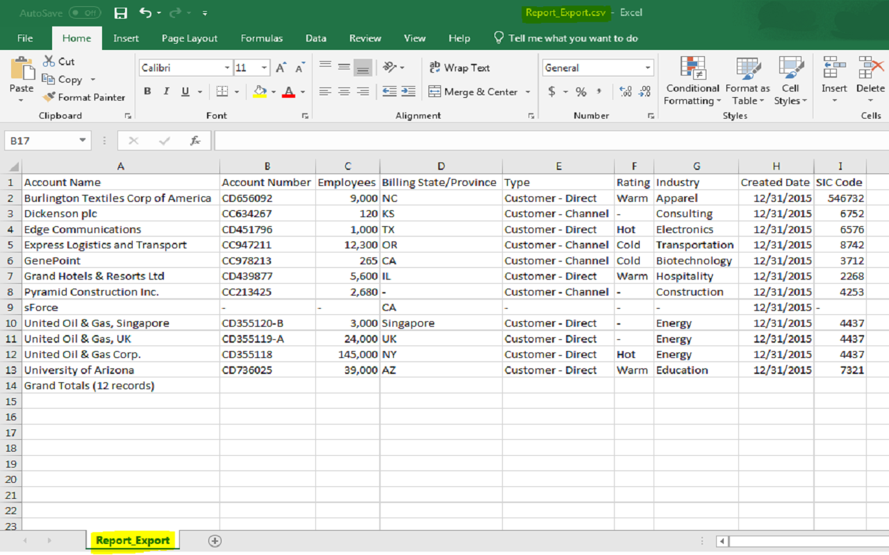 Table Data Export截图1