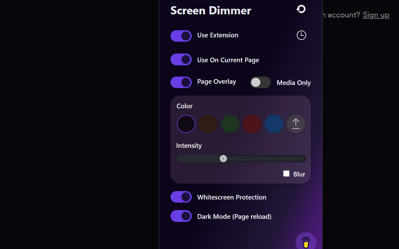 Screen Dimmer截图3