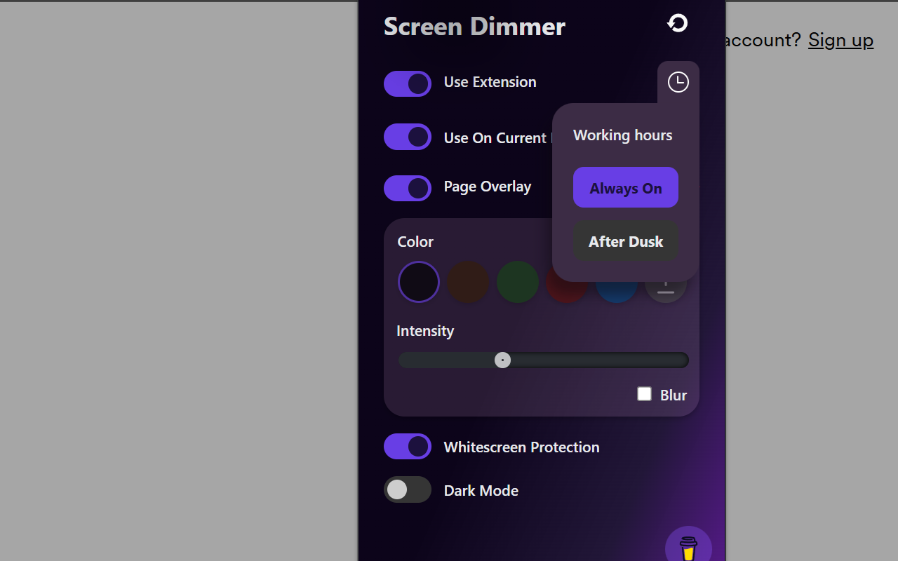 Screen Dimmer截图4