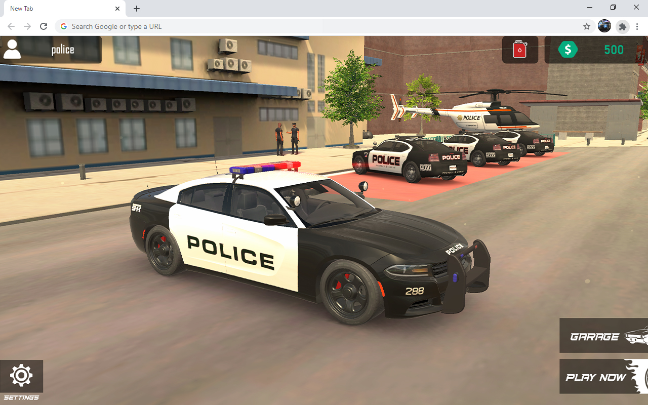 Police Car Simulator Game截图1