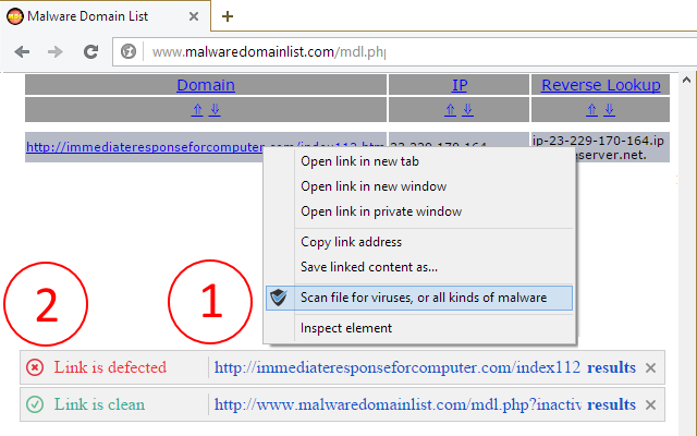 Link Virus Check - Security Plus截图1