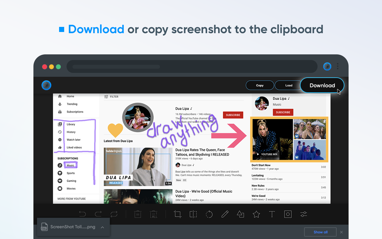 Screenshot Tool - 截屏和屏幕视频录制器截图2