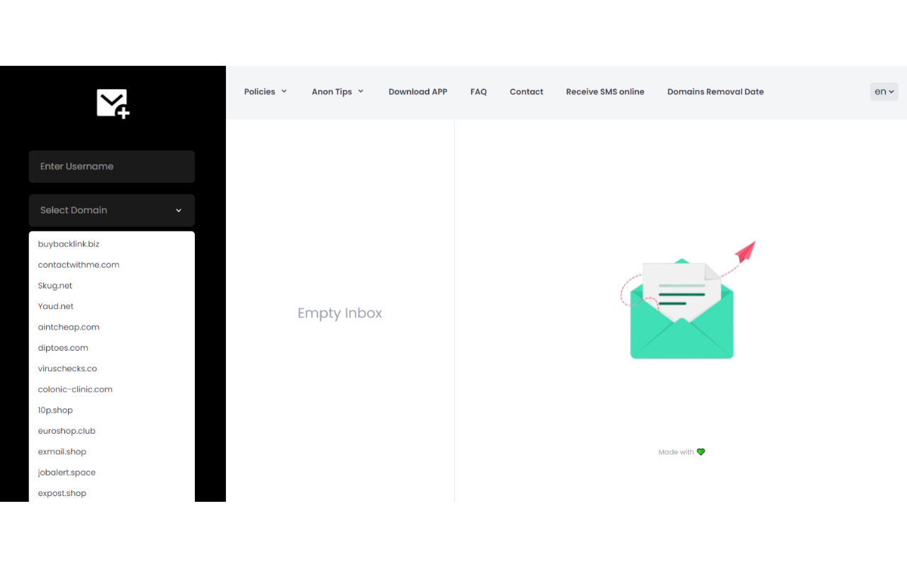 Temp Business Email Address截图1