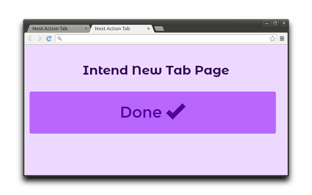 Intend New Tab Page截图1
