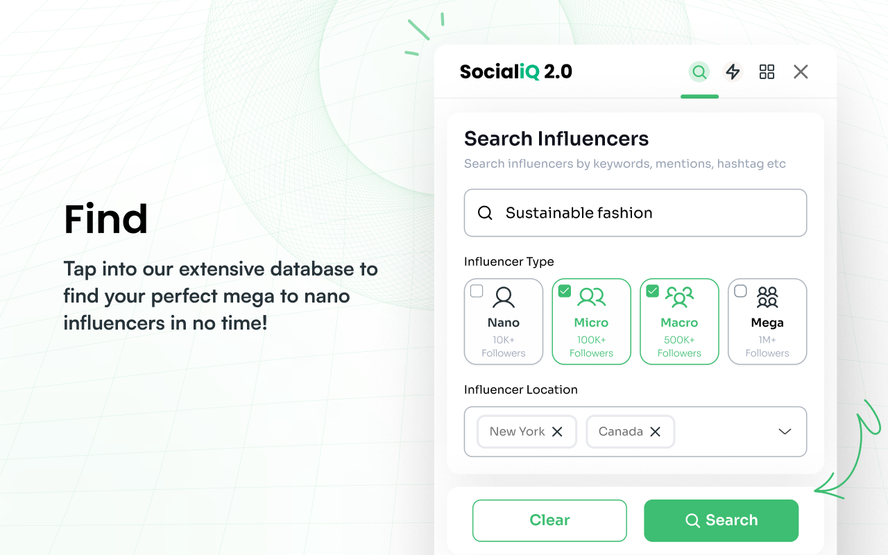 SocialiQ - Influencer Marketing Research Assistant截图4