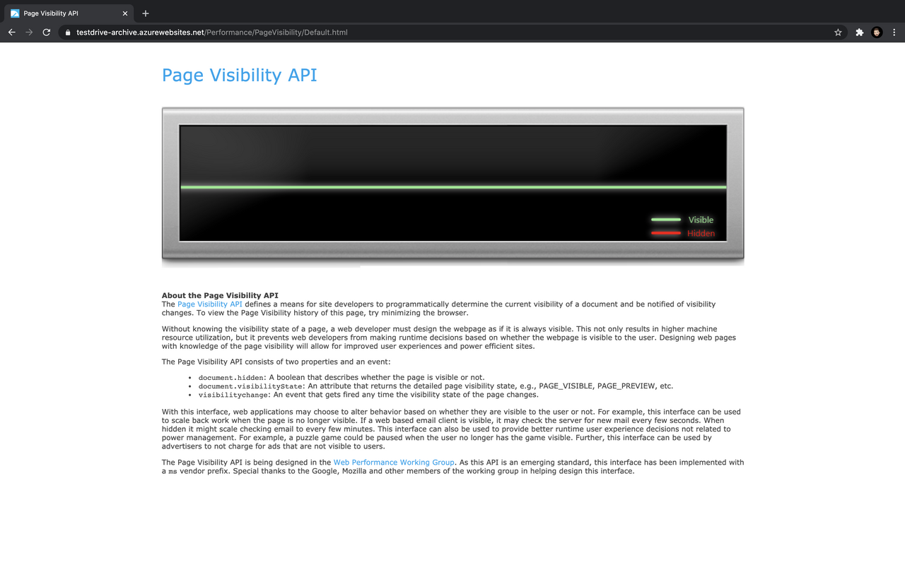 Disable Page Visibility API截图1