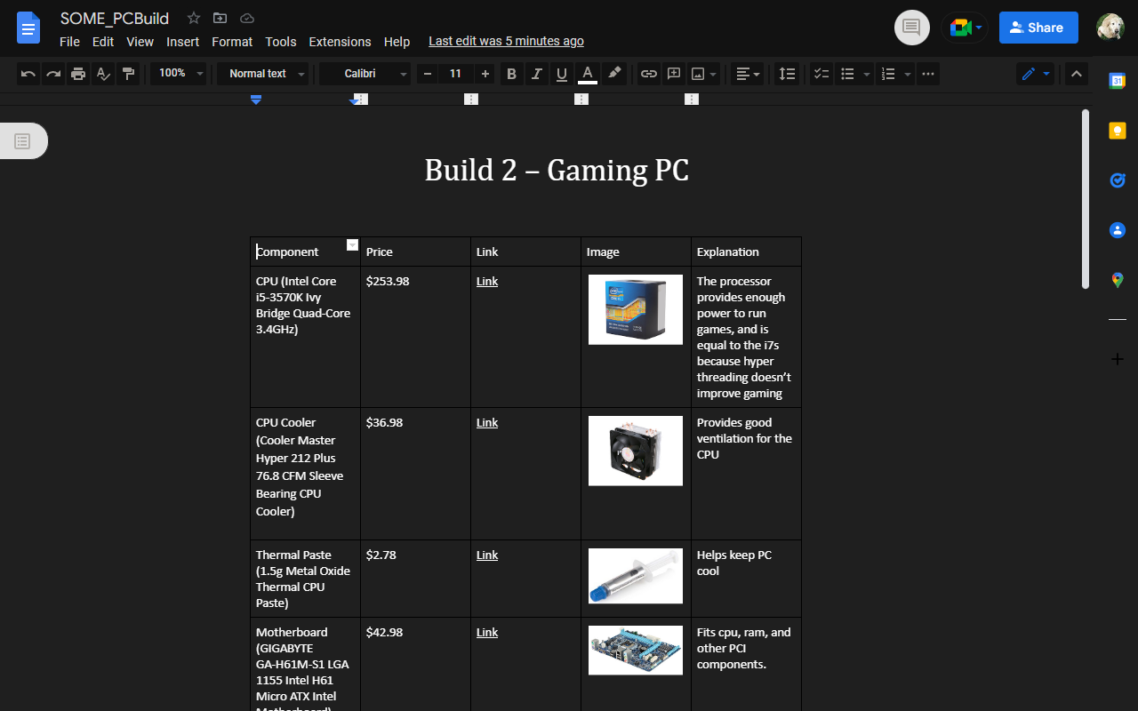 Google Docs Dark Mode (Darker)截图3