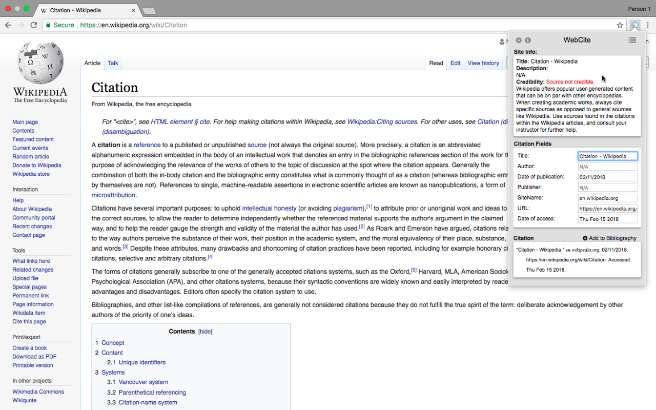 WebCite截图1