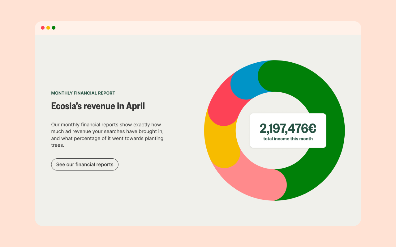 Ecosia - The search engine that plants trees截图5