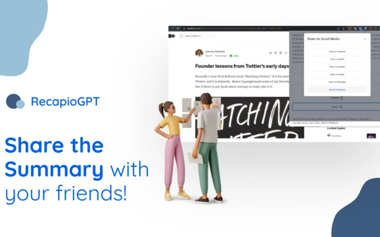 Recapio: AI Youtube Summarizer截图2