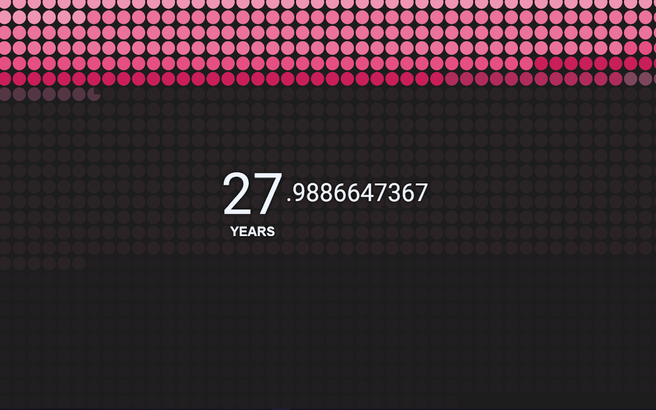 Mortality - Death Clock - New Tab截图4