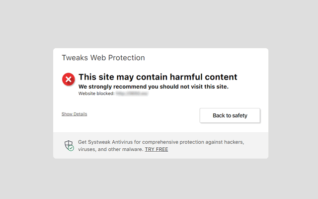 Tweaks Web Protection截图2
