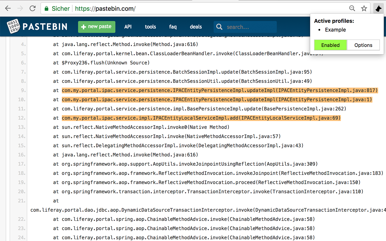 Rex - RegEx Highlight or Collapse Text截图1