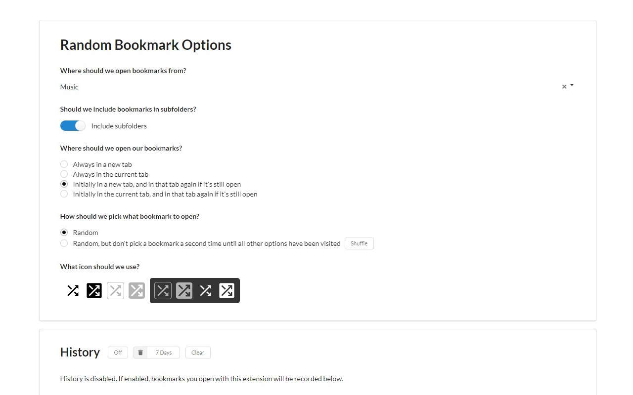 Random Bookmark截图1