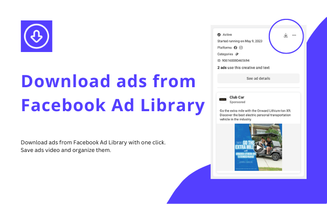 FB广告库广告下载器 - AdLibNote截图1