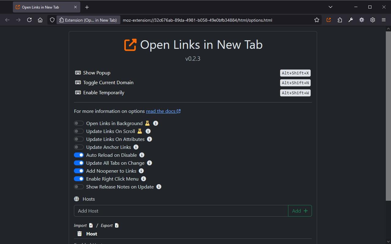 Open Links in New Tab截图4