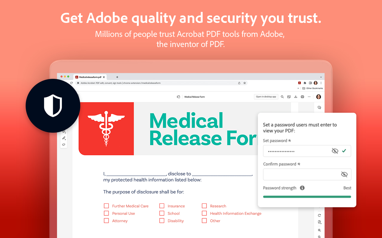 Adobe Acrobat:PDF 编辑、转化、签名工具截图1