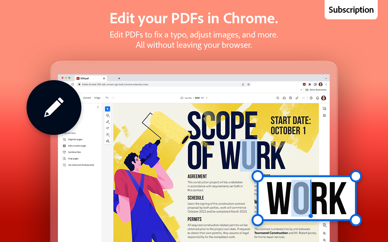 Adobe Acrobat:PDF 编辑、转化、签名工具截图2