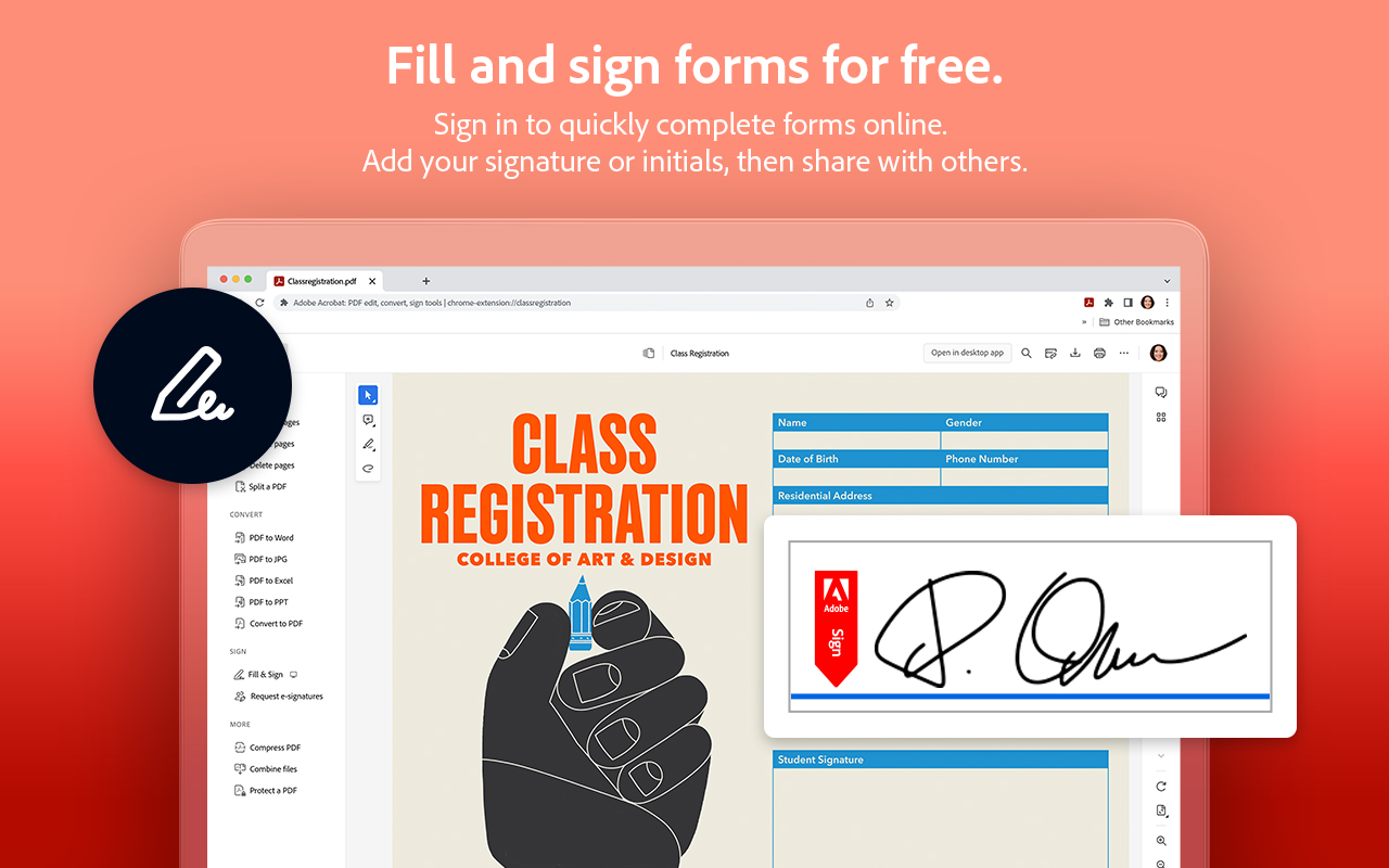 Adobe Acrobat:PDF 编辑、转化、签名工具截图5