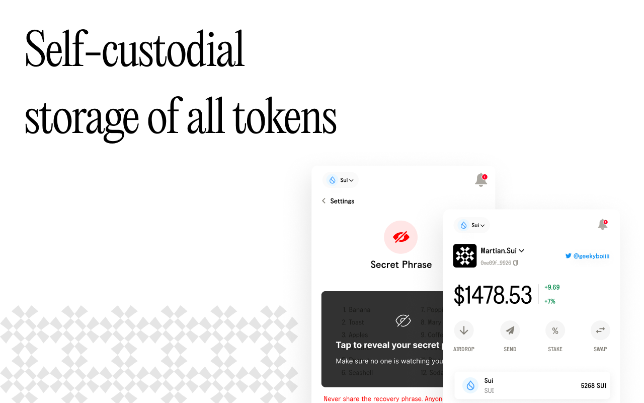 Martian Aptos & Sui Wallet Extension截图3