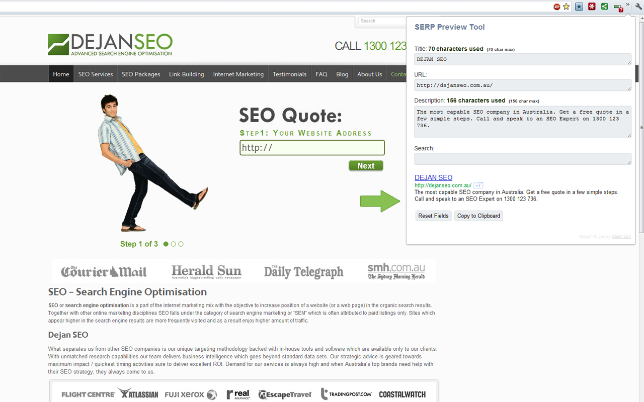 SERP Preview Tool截图1