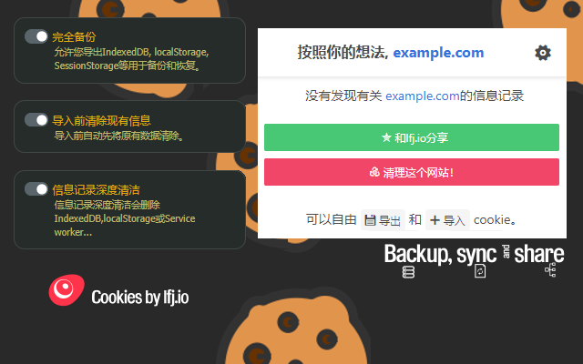 Cookies by lfj.io截图1