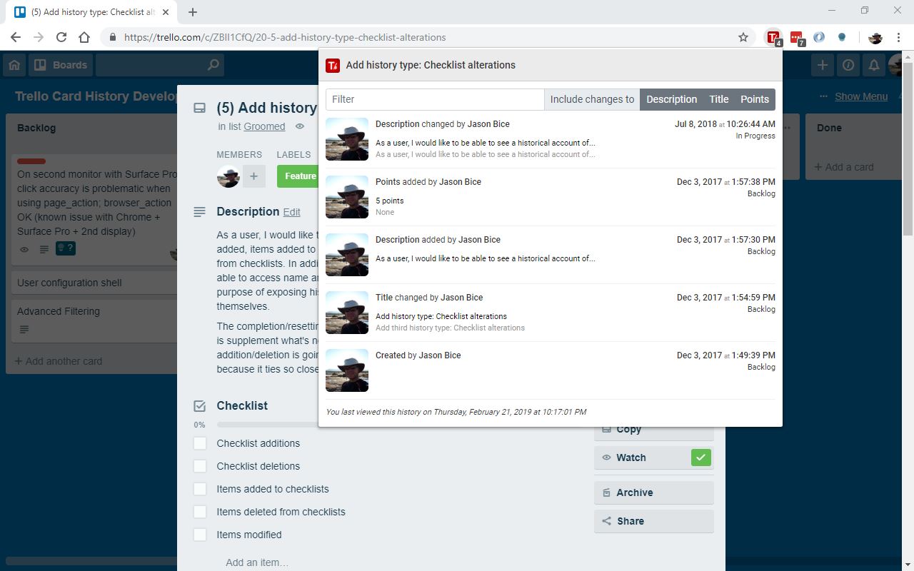 Trello Card History截图1