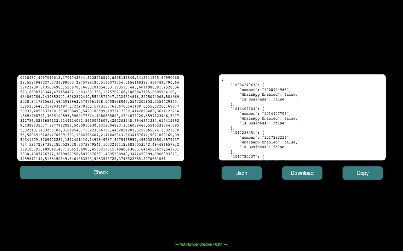 WA Number Checker截图5