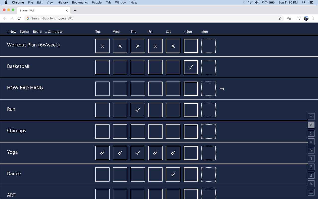 Goal Board, Vision Board, GSD Board截图1