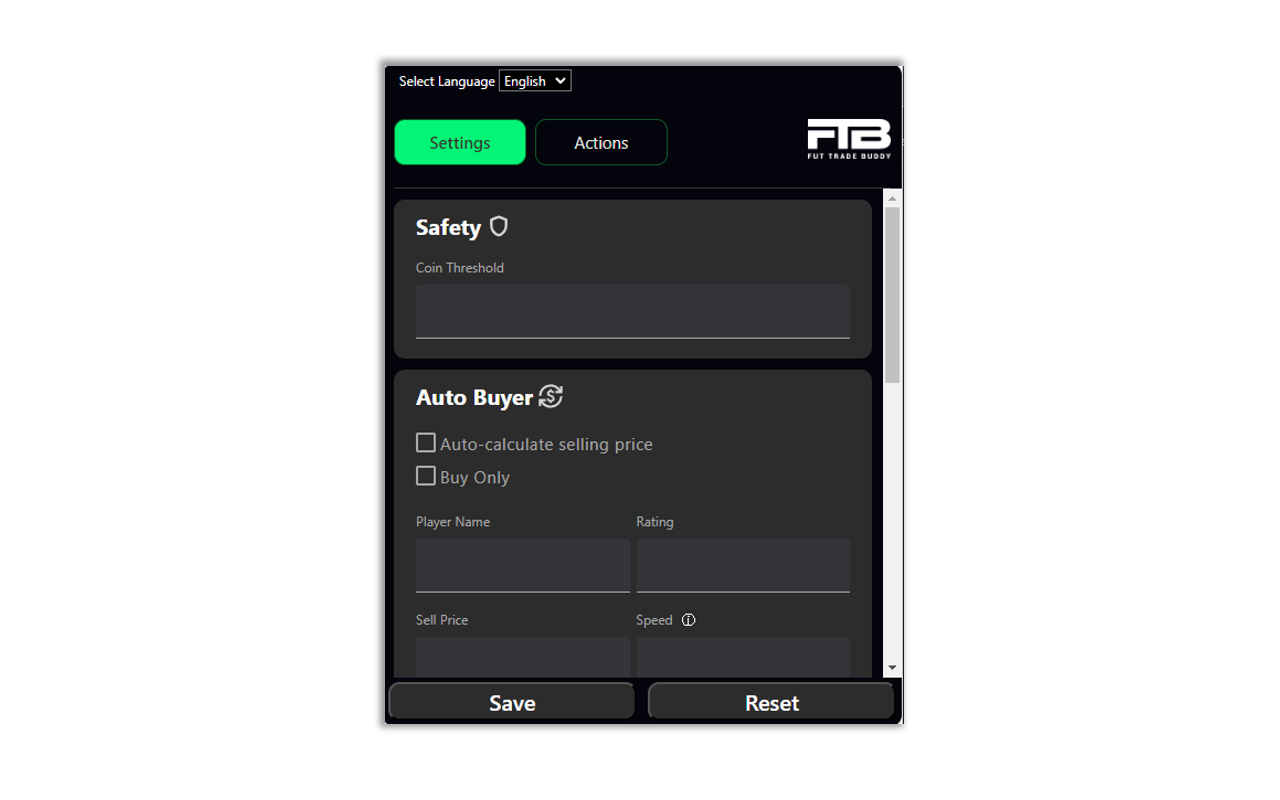 FUT Trade Buddy Autobuyer & Sniping Bot截图3