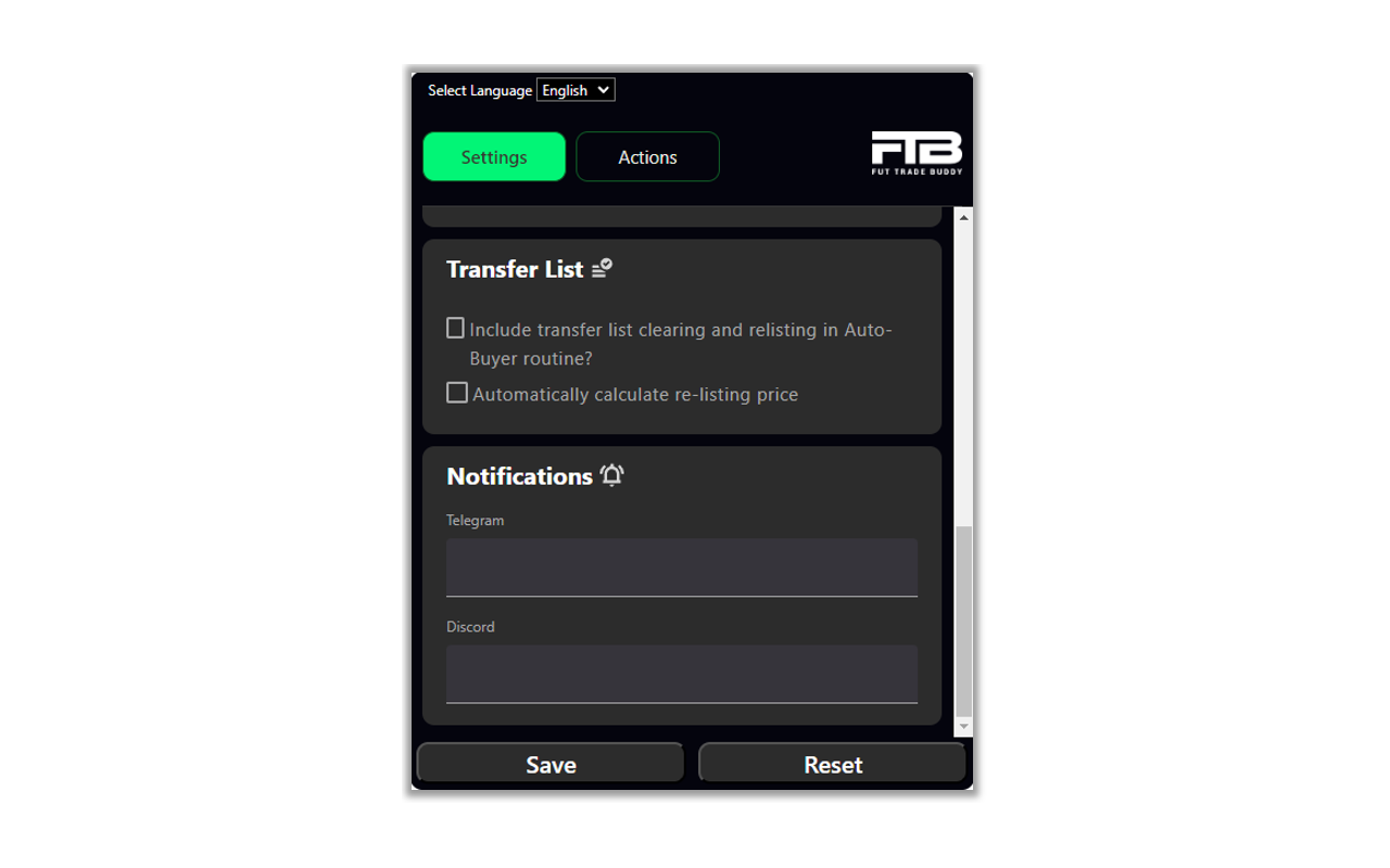 FUT Trade Buddy Autobuyer & Sniping Bot截图5