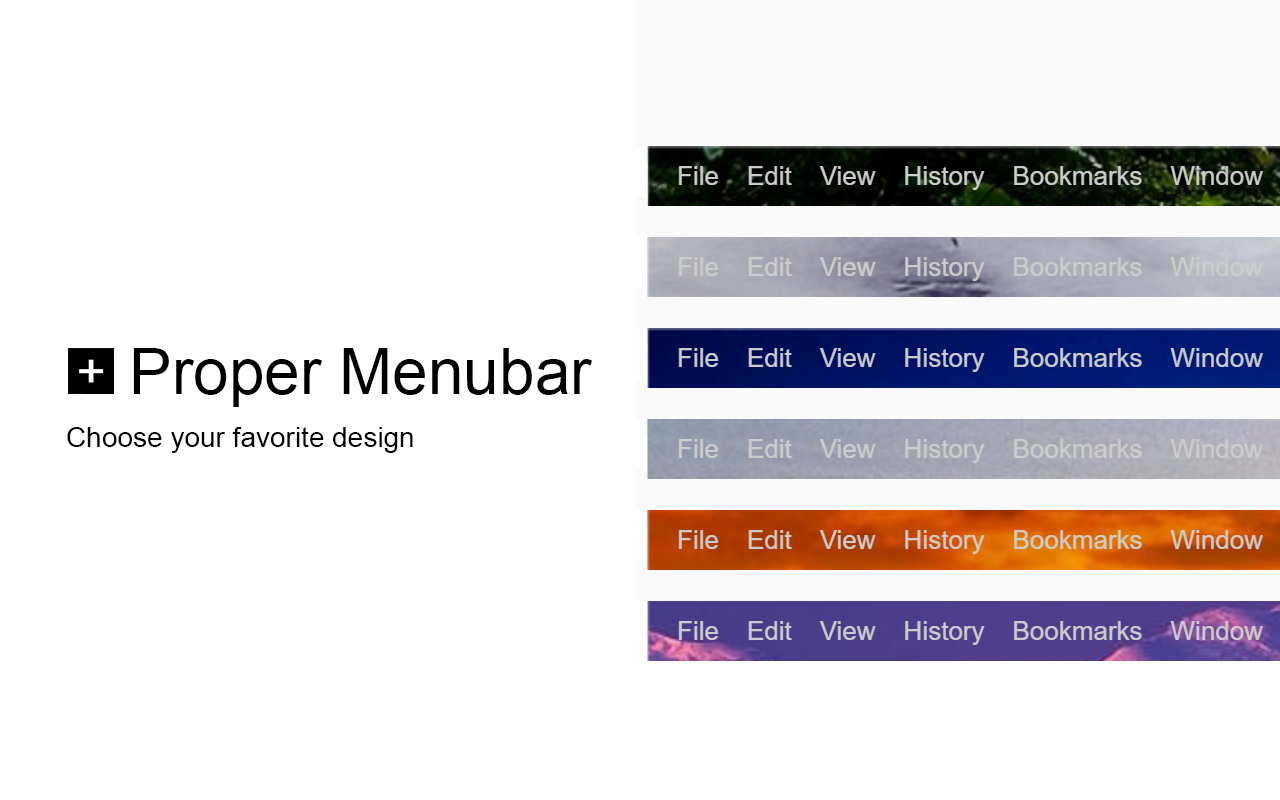 Proper Menubar for Google Chrome截图1