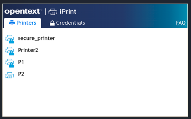 OpenText iPrint截图3