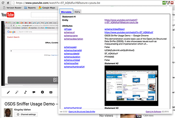 OpenLink Structured Data Sniffer截图1