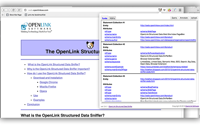 OpenLink Structured Data Sniffer截图3