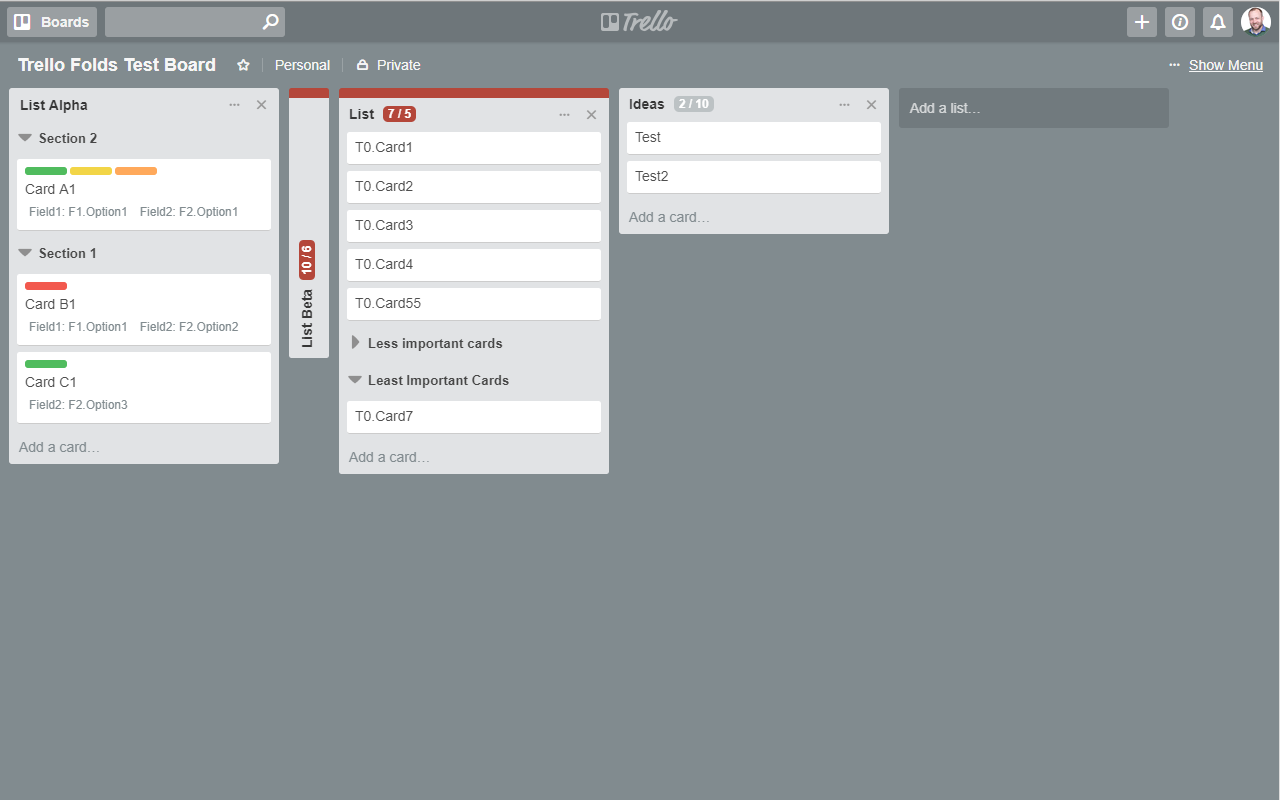 Trello Folds (Kanban for Trello)截图3