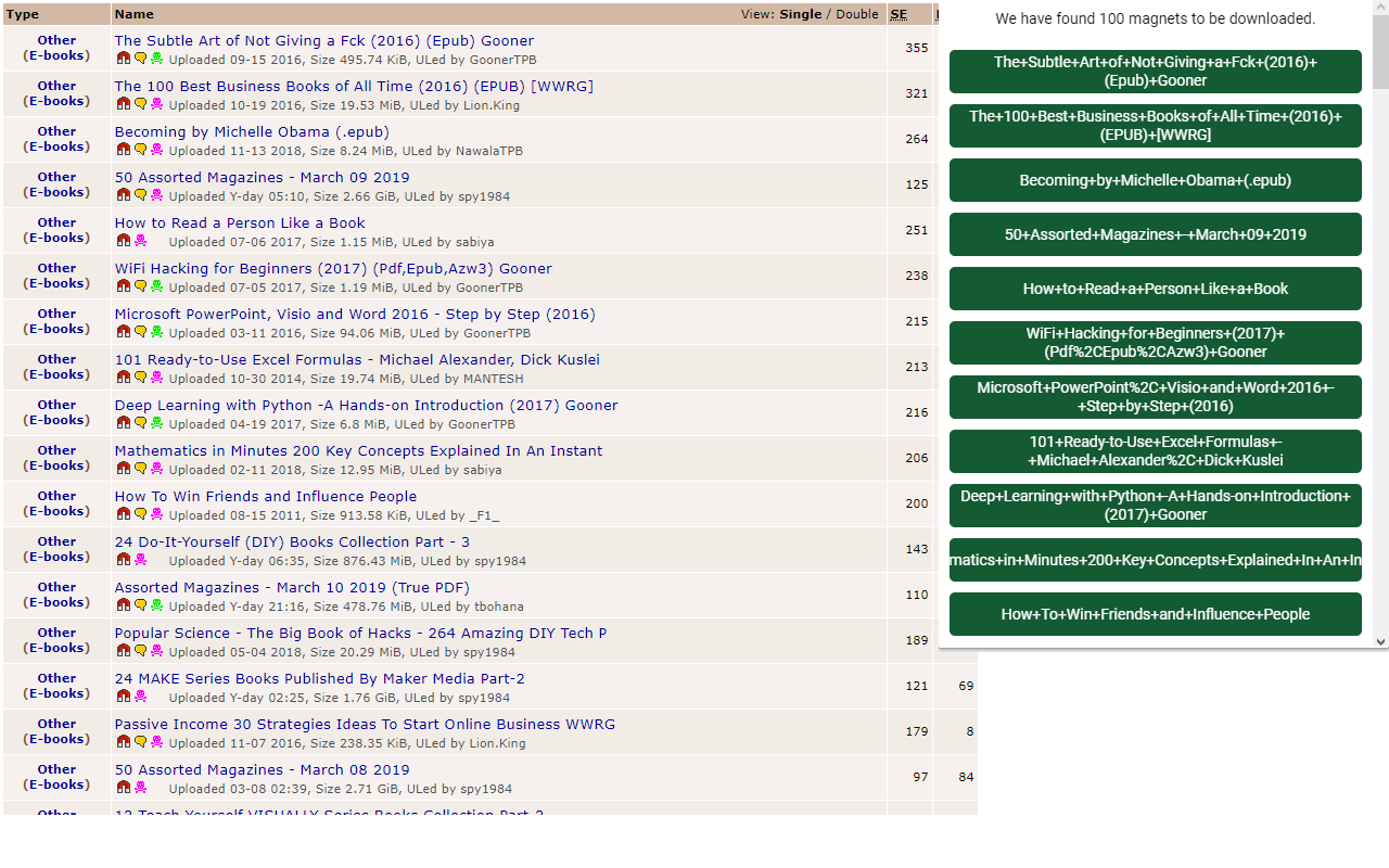 Torrent magnet finder截图1