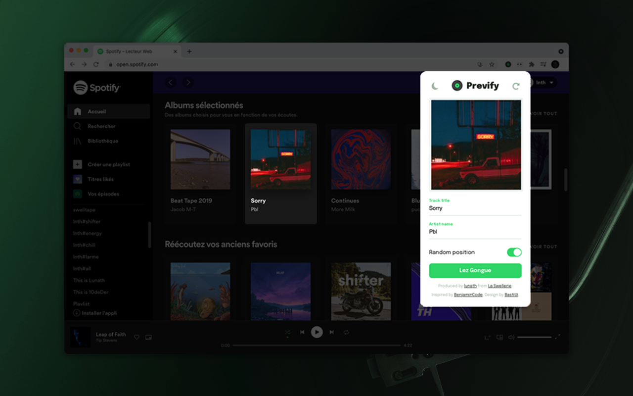 Prevify — Spotify Artwork Previewer截图1