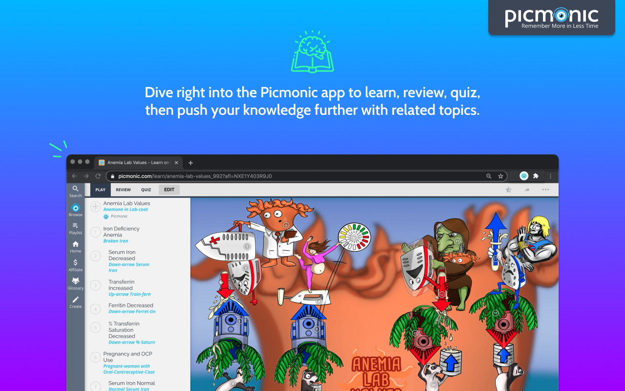 Med Study Pop-up by Picmonic截图2