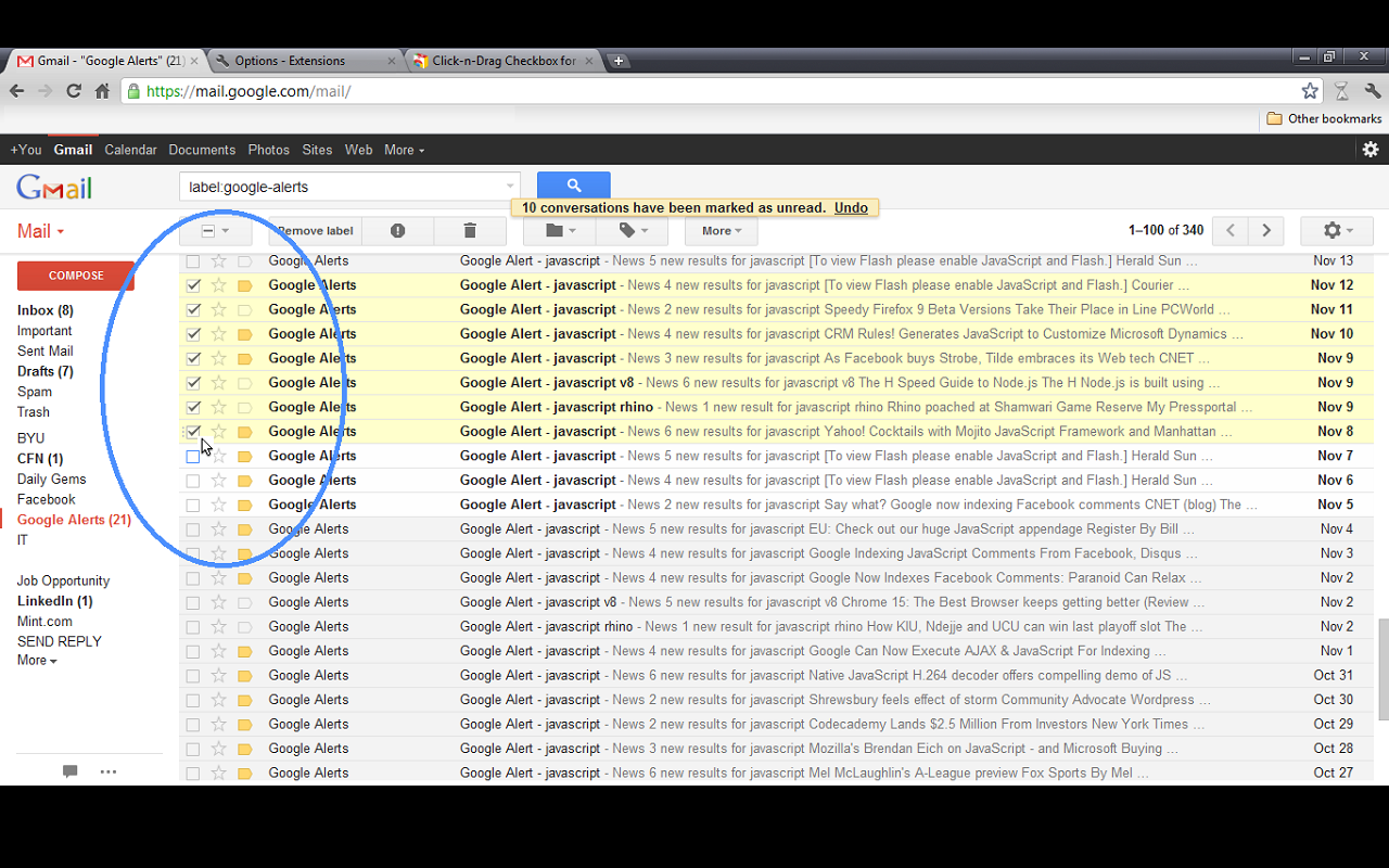 Smooth Checkbox for Gmail™截图2