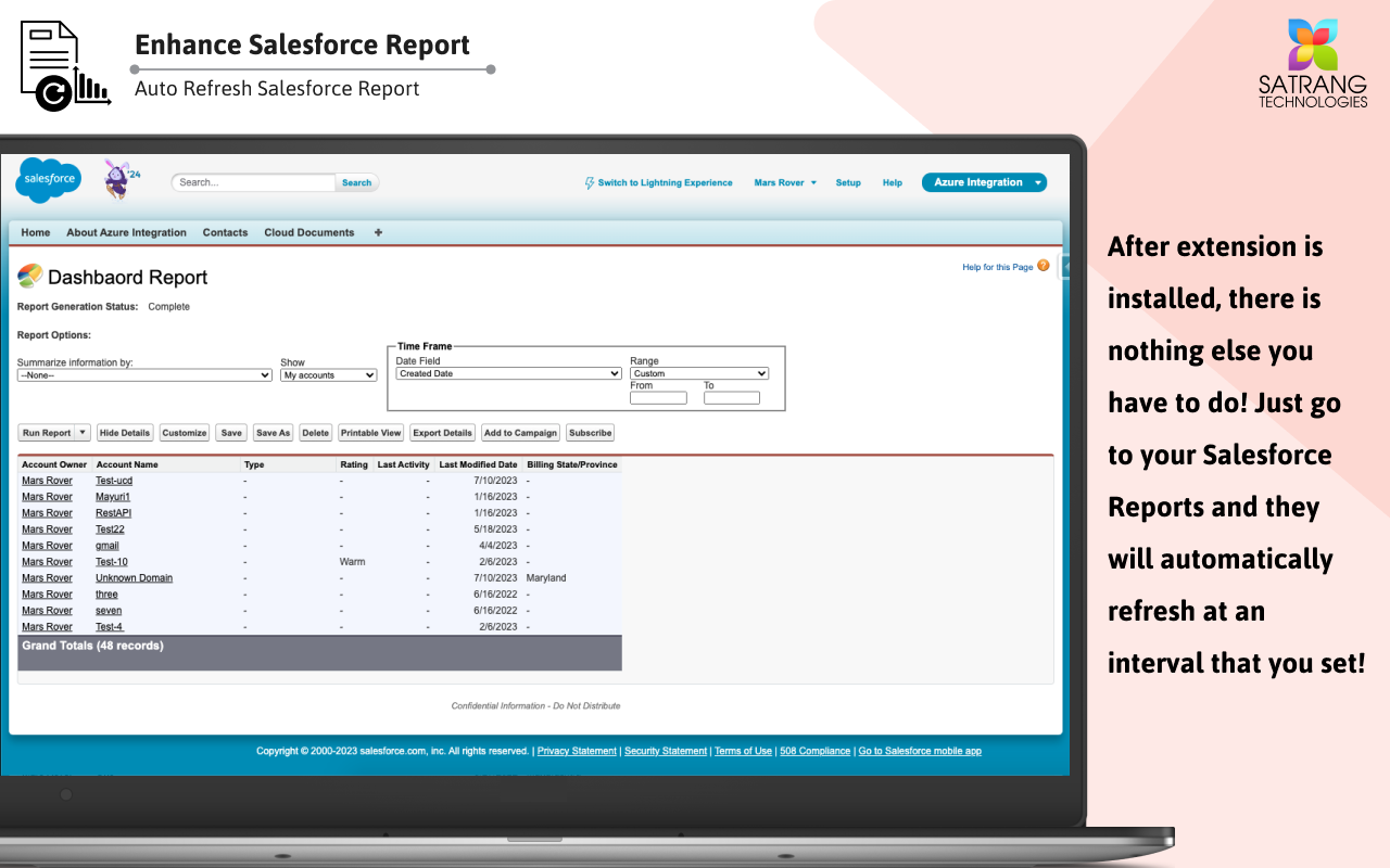 Enhance Salesforce Report截图3